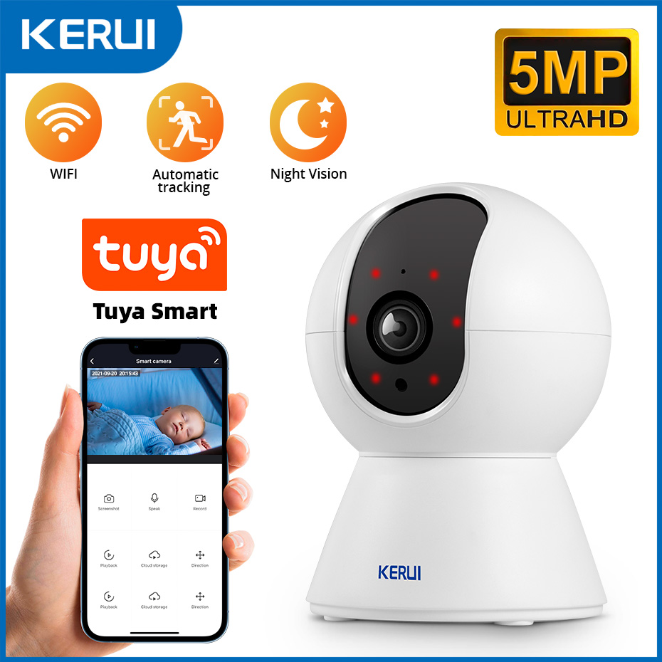 Eufy Camera E220 - KERUI 1080P Tuya Smart Mini WiFi