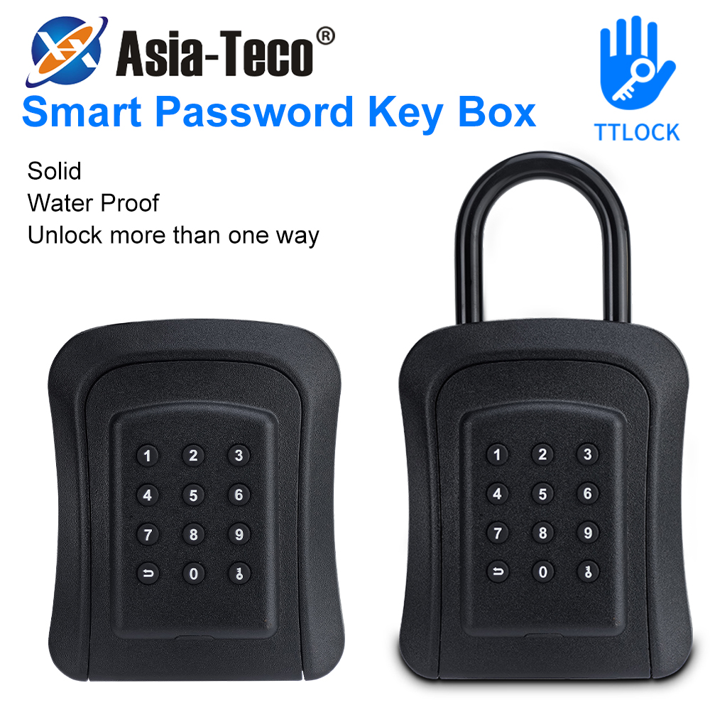 Lockbox Key Secure - TTLock draadloze sleutelkast Waterdichte sleutelkluis Beveiliging