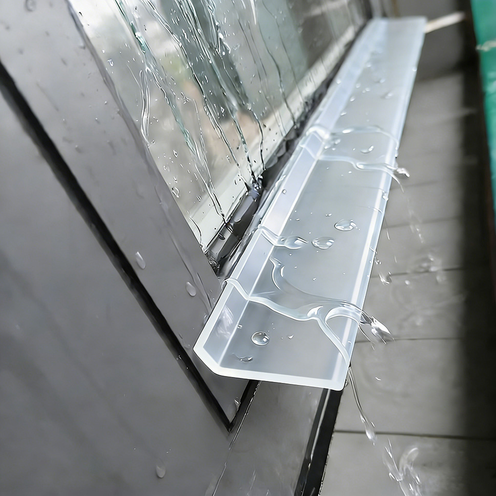 Window Lock Bar - 1-5M Venster Transparante Waterblokkerende Staven Schuifraam