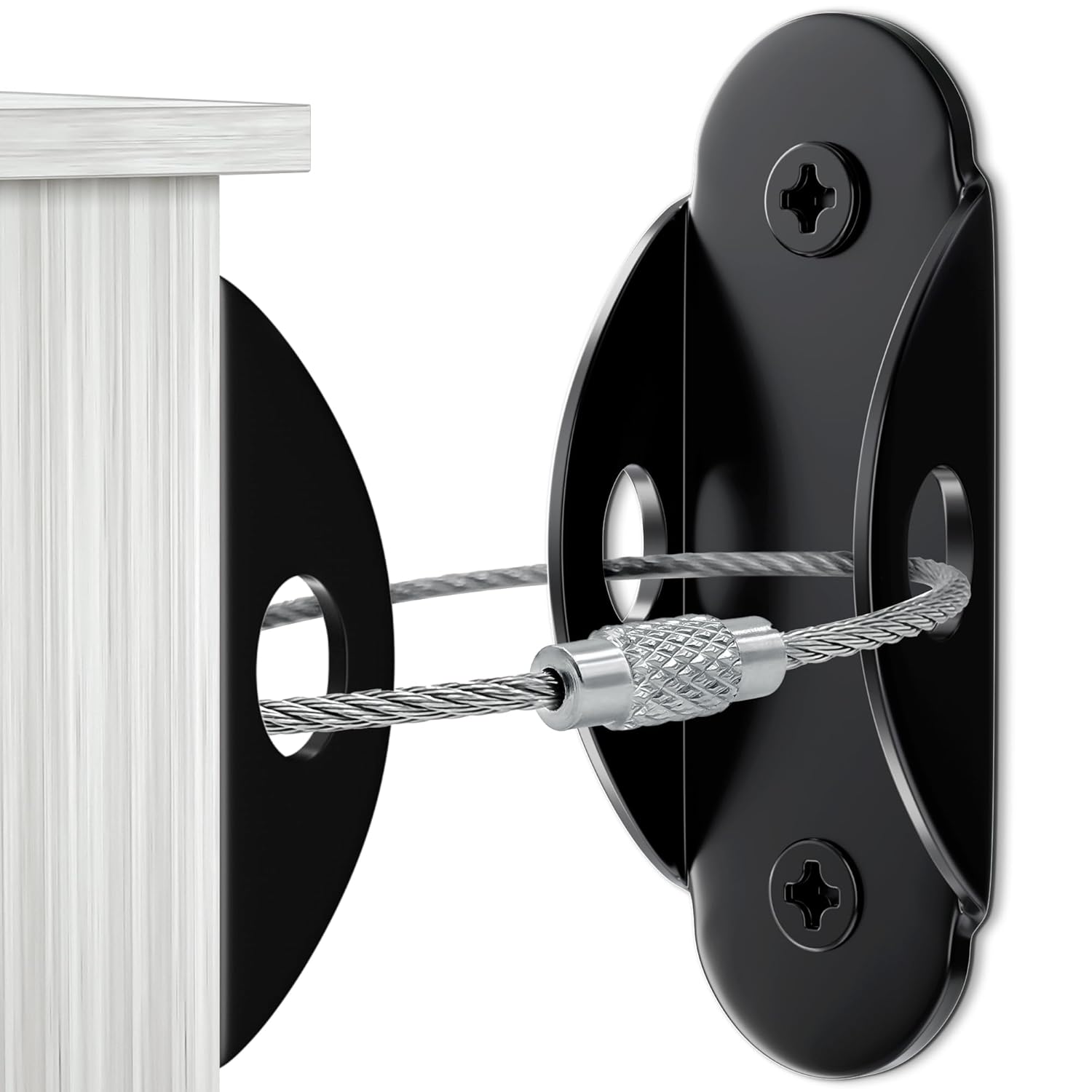 Earthquake Anchor Strap - 6 sets anti-tip meubelwandankers voor babyproofing,