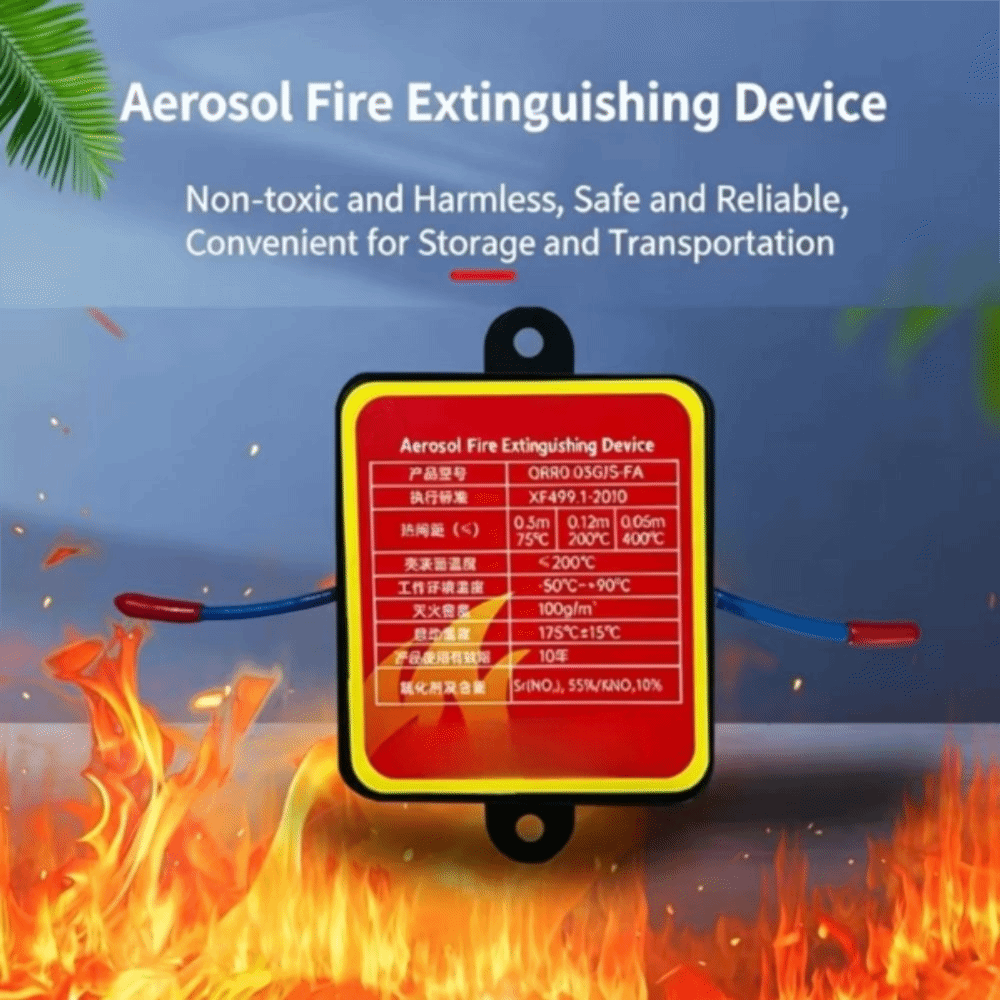Fire Extinguisher Small - Ontwerp met dubbele lijn Vlamvertragend apparaat