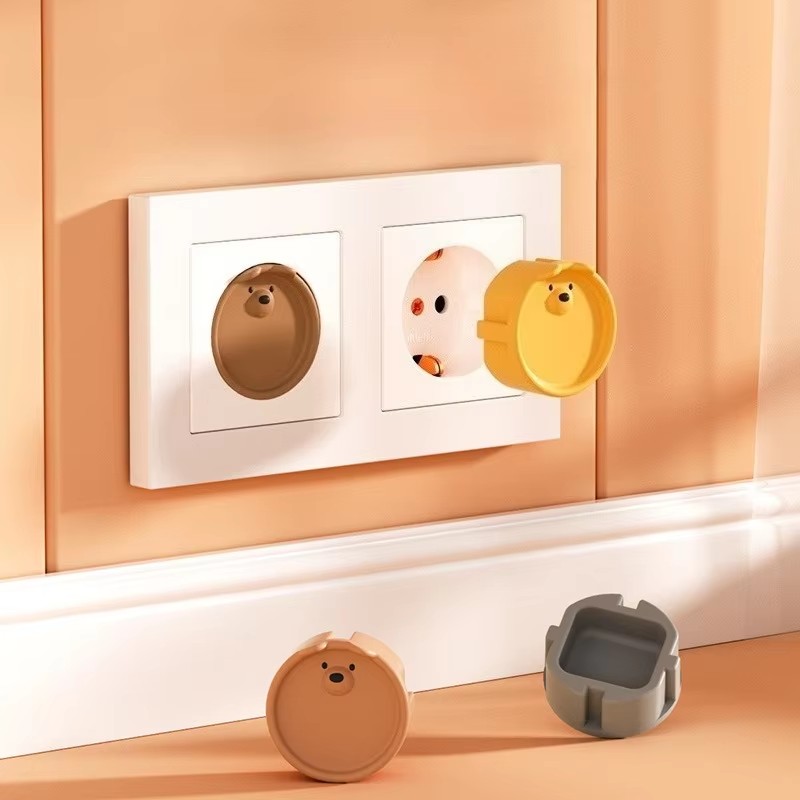 Outlet Cover Baby - 5 stks elektrische veiligheidscontactdoos beschermhoes cartoon