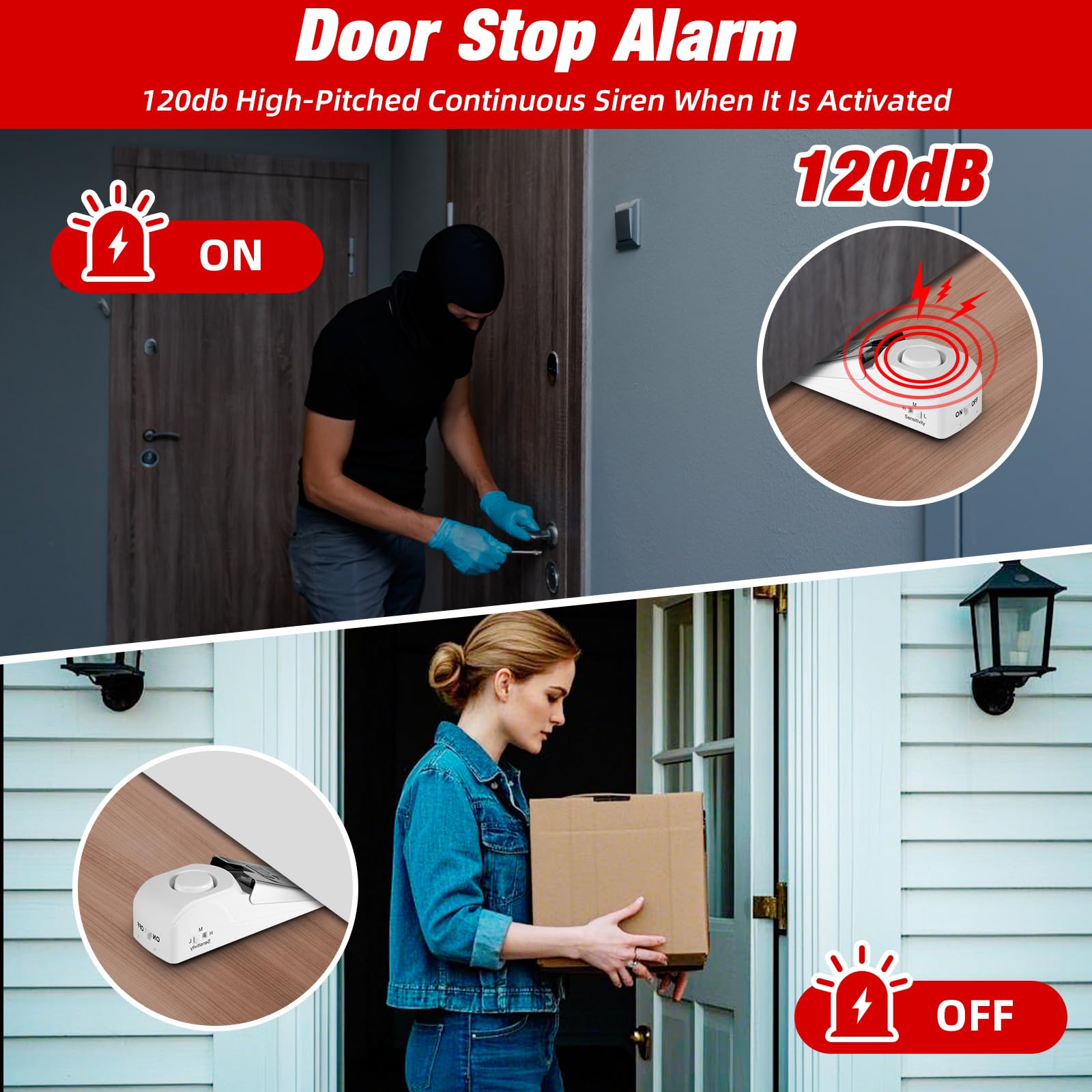 Draagbaar deurstopalarm Reizen - Door Stop Alarm recensie en prijs