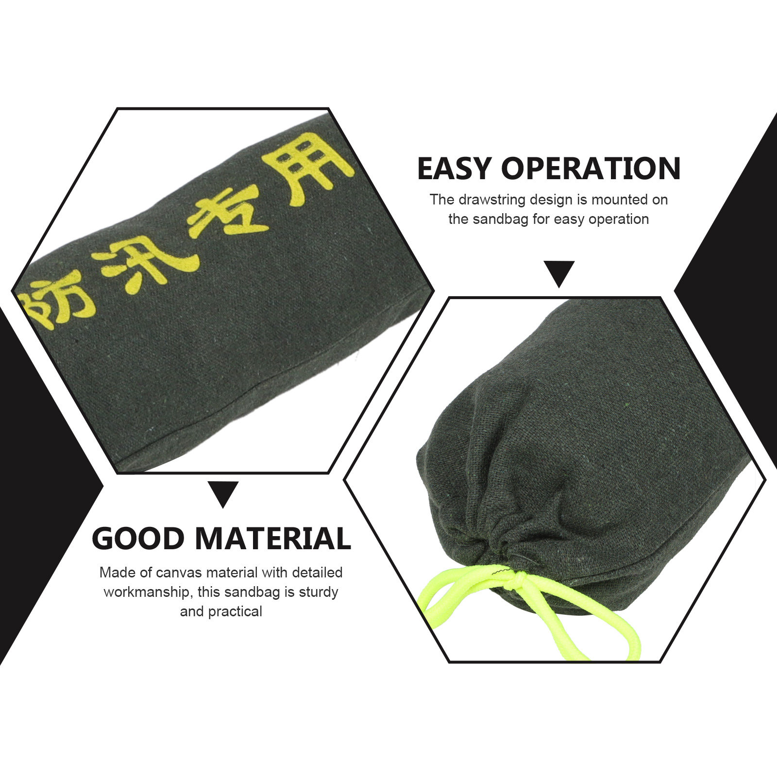 2 stuks verdikte canvas zandza - Flood Barrier Bag recensie en prijs