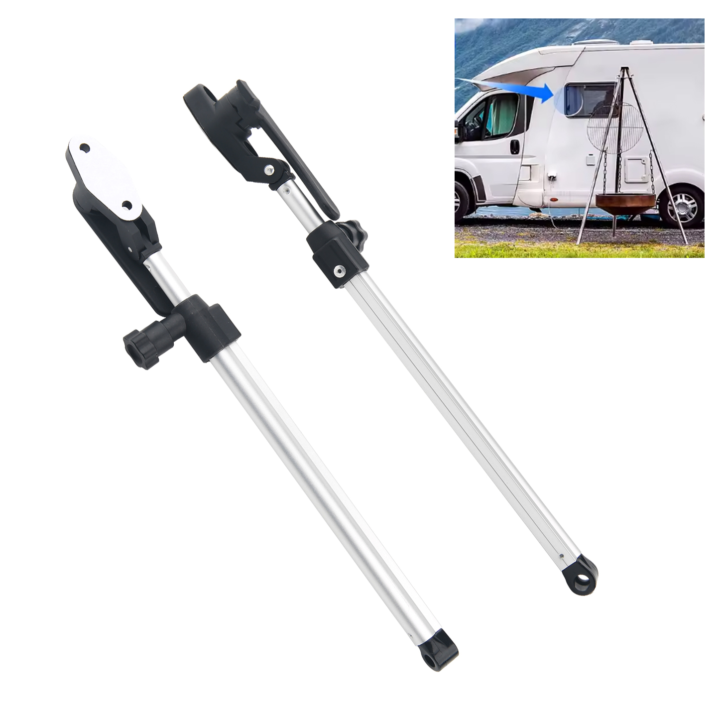 2 Stuks RV Raam Ondersteuning  - Window Lock Bar recensie en prijs