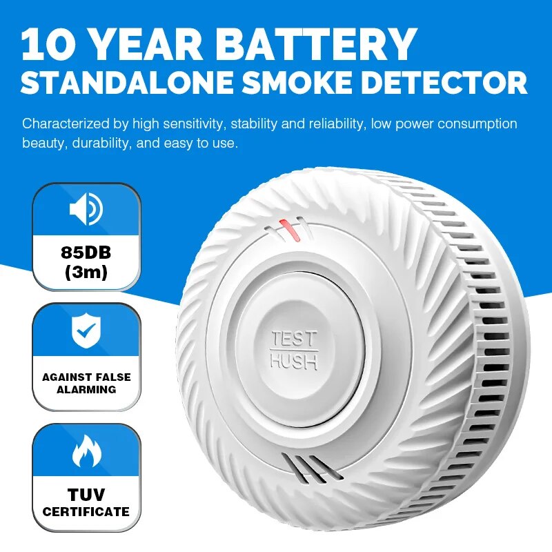 1 st Rookmelder Waarschuwing,  - Smoke Detector Interconnected recensie en prijs