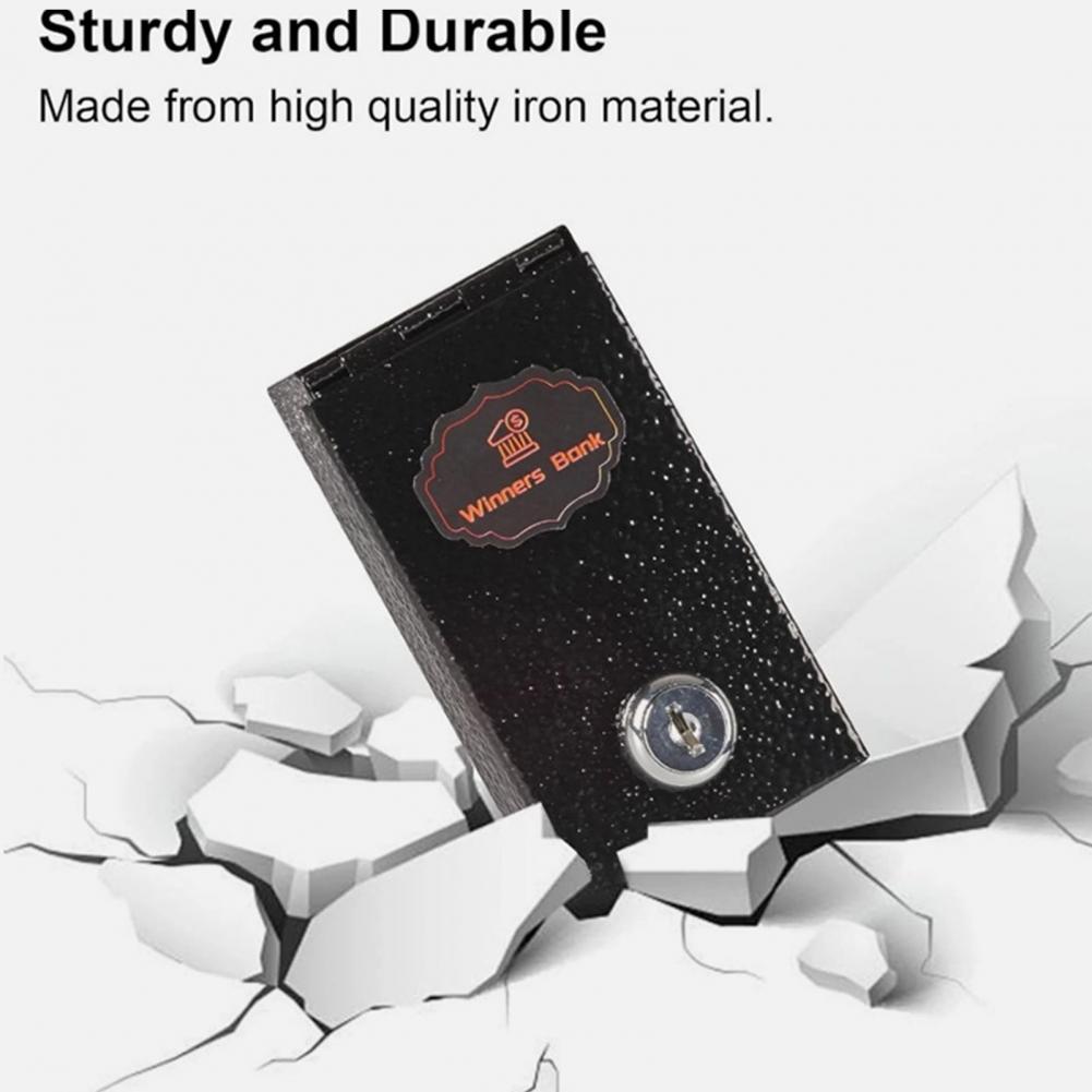 Metalen geldkist Draagbare met - Lockbox Key Secure recensie en prijs