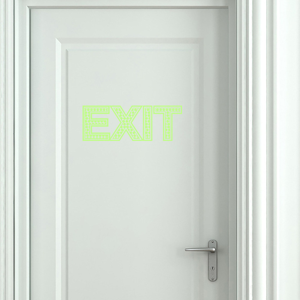 3 stuks nachtgloeiende uitgang - Emergency Exit Sign recensie en prijs