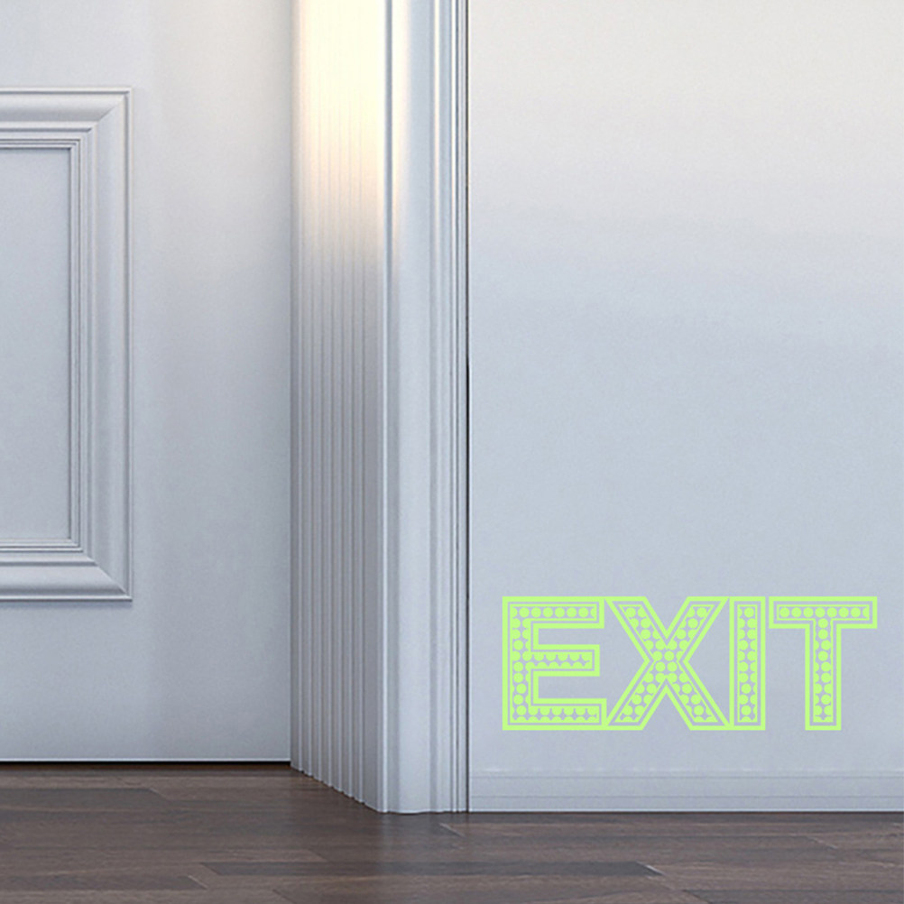 3 stuks nachtgloeiende uitgang - Emergency Exit Sign recensie en prijs
