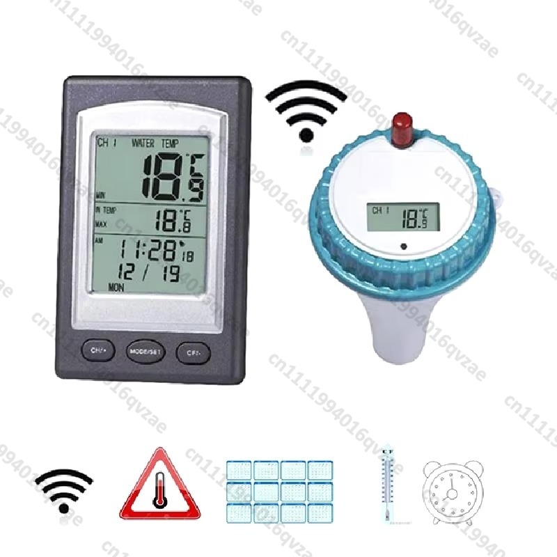 Draadloze zwembadthermometer m - Pool Alarm Float recensie en prijs