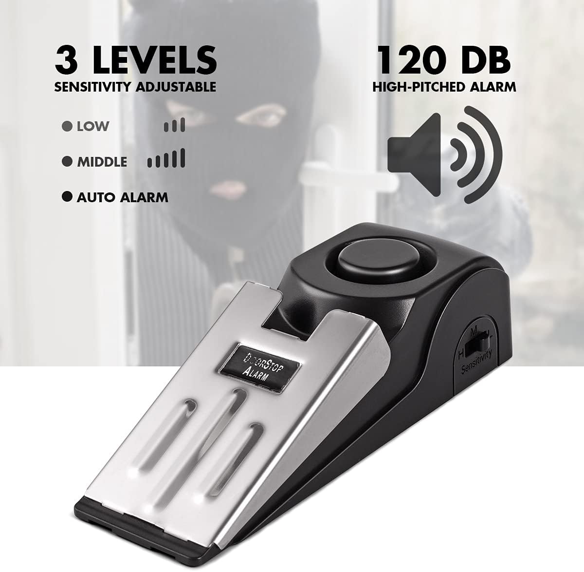 Deurstopalarm, deurstopper met - Door Stop Alarm recensie en prijs