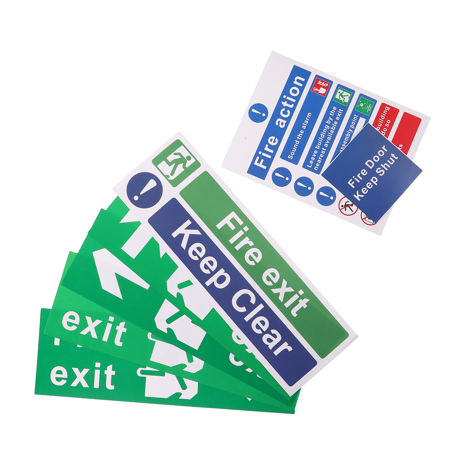 21 stuks nooduitgangsborden vo - Emergency Exit Sign recensie en prijs