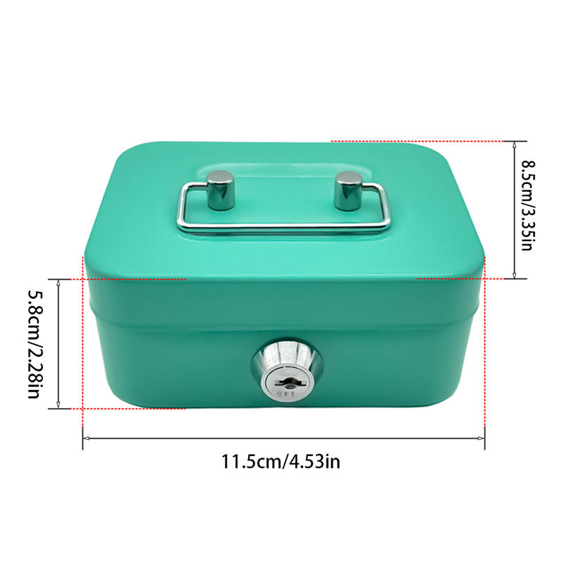 Geldkluis Afsluitbare kassa me - Lockbox Key Secure recensie en prijs